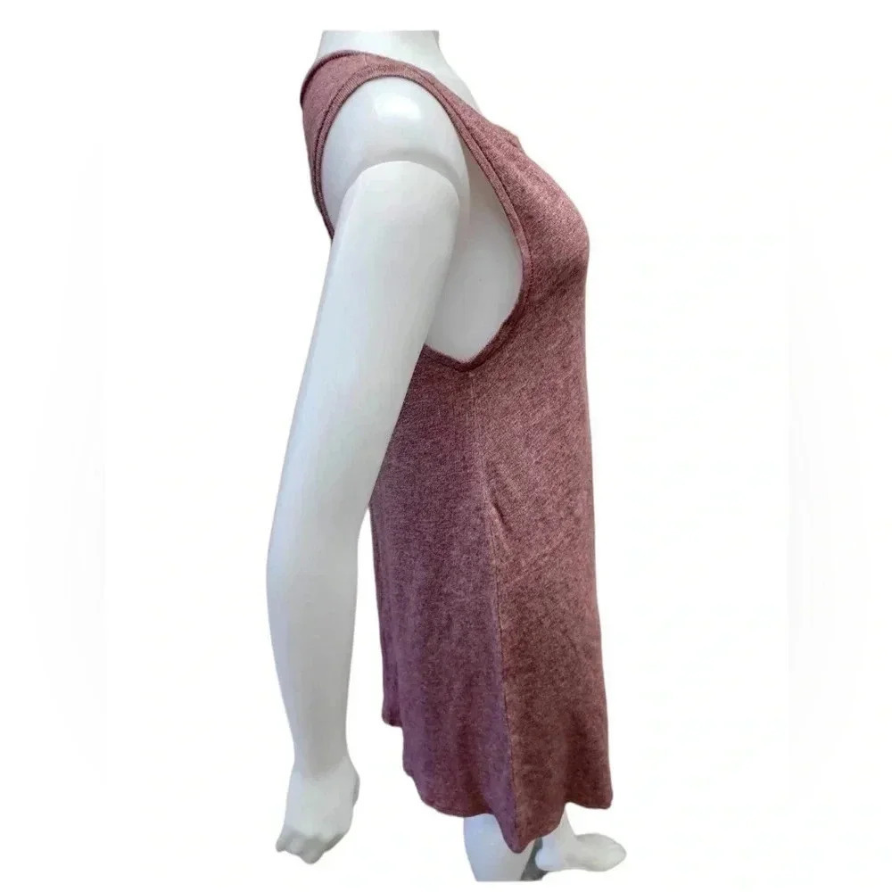Roots Tank Dress Plum Size Medium Midi - Picture 4 of 9